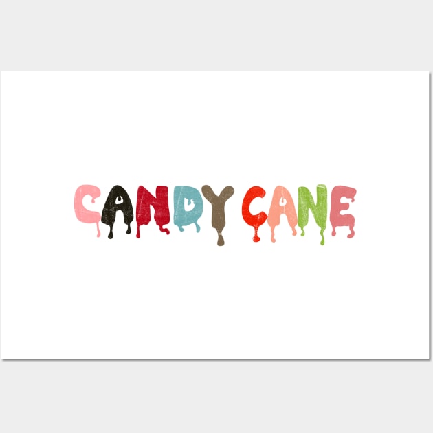 Candy Cane Wall Art by notsniwart